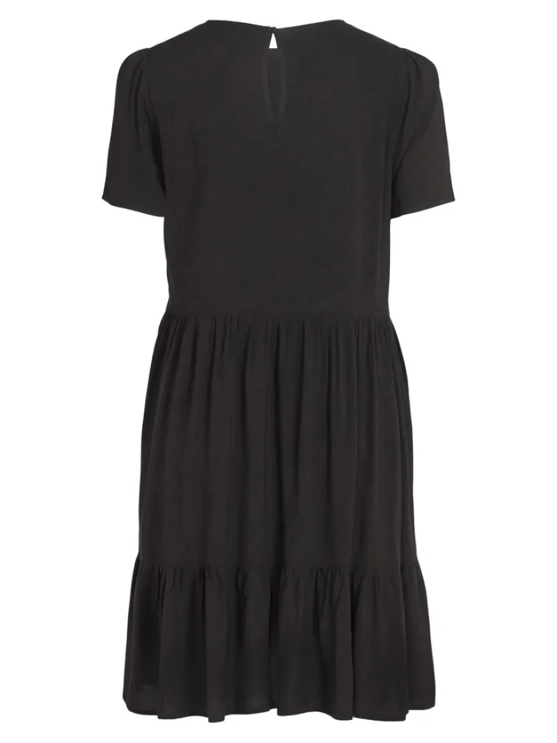 Vila Kleider*VIPAYA S/S DRESS black1