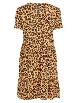 Vila Kleider*VIPAYA S/S DRESS Butterum-LEO