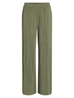 Vila Hosen*VIPLISA HW LOOSE PANTS - NOOS oil green
