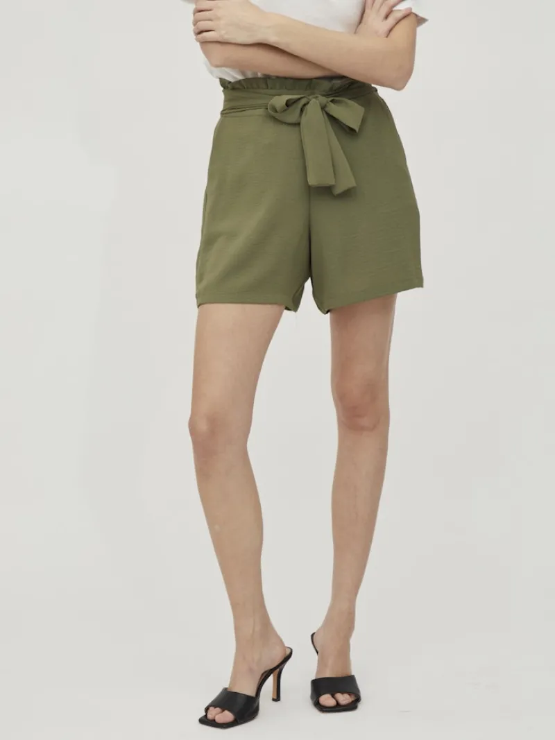 Vila Shorts*VIRASHA HWRX SHORTS - NOOS Four Leaf Clover