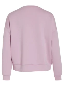 Vila Pullover & Sweatshirts*VIREFLECT L/S CITY SWEAT/LC/DFS pastel lavender