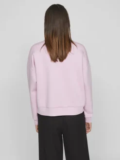 Vila Pullover & Sweatshirts*VIREFLECT L/S CITY SWEAT/LC/DFS pastel lavender