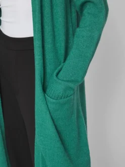 Vila Pullover & Sweatshirts*VIRIL LONG L/S KNIT CARDIGAN - NOOS Ultramarine Green