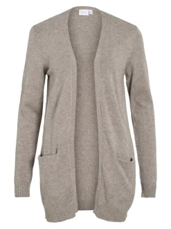 Vila Pullover & Sweatshirts*VIRIL OPEN L/S KNIT CARDIGAN - NOOS Falcon