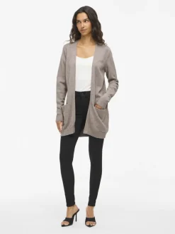 Vila Pullover & Sweatshirts*VIRIL OPEN L/S KNIT CARDIGAN - NOOS Falcon