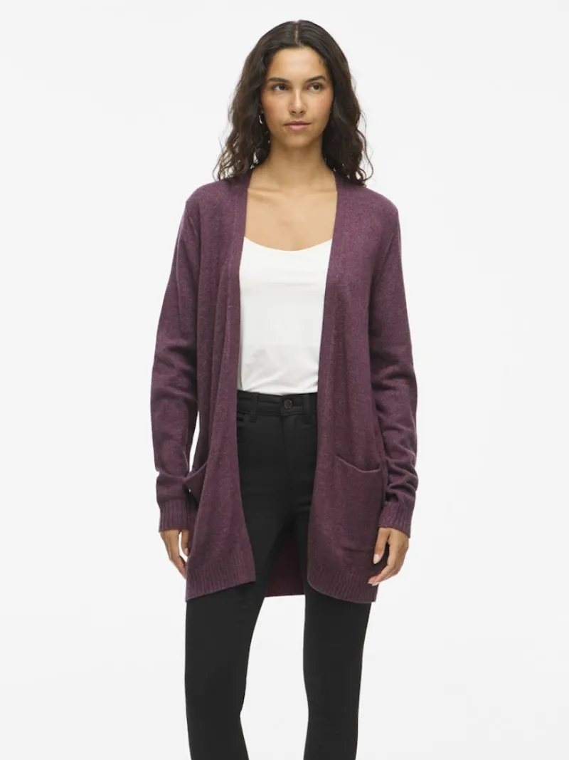 Vila Pullover & Sweatshirts*VIRIL OPEN L/S KNIT CARDIGAN - NOOS fig