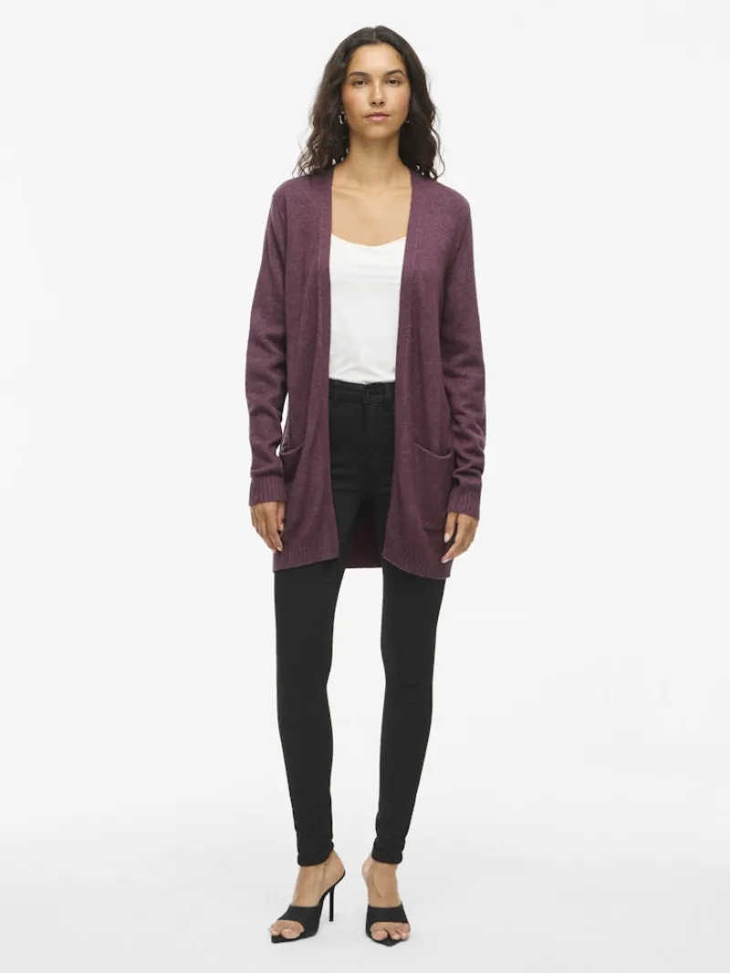 Vila Pullover & Sweatshirts*VIRIL OPEN L/S KNIT CARDIGAN - NOOS fig