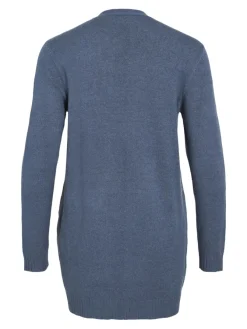 Vila Pullover & Sweatshirts*VIRIL OPEN L/S KNIT CARDIGAN - NOOS Vintage Indigo