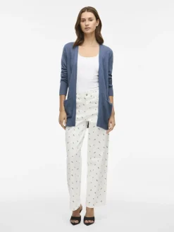 Vila Pullover & Sweatshirts*VIRIL OPEN L/S KNIT CARDIGAN - NOOS Vintage Indigo