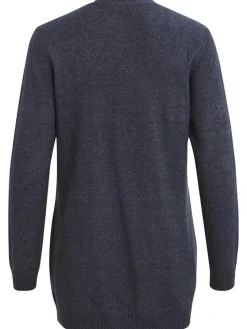 Vila Pullover & Sweatshirts*VIRIL OPEN L/S KNIT CARDIGAN - NOOS blau4