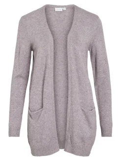 Vila Pullover & Sweatshirts*VIRIL OPEN L/S KNIT CARDIGAN - NOOS toadstool