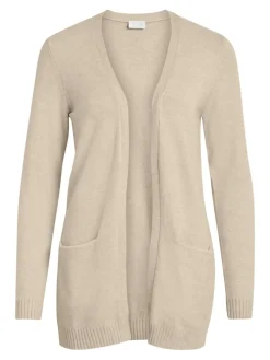Vila Pullover & Sweatshirts*VIRIL OPEN L/S KNIT CARDIGAN - NOOS hellbraun1