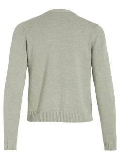 Vila Pullover & Sweatshirts*VIRIL SHORT L/S KNIT CARDIGAN-NOOS oil green
