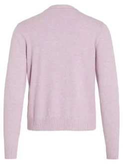 Vila Pullover & Sweatshirts*VIRIL SHORT L/S KNIT CARDIGAN-NOOS winsome orchid