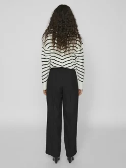 Vila Hosen*VIRILEY RW PANTS Black