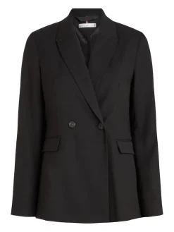 Tommy Hilfiger Jacken*VIS POLY BLEND DB SLIM BLAZER Black
