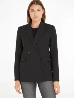Tommy Hilfiger Jacken*VIS POLY BLEND DB SLIM BLAZER Black