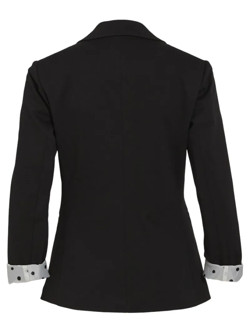 Vila Jacken*VISAGA L/S DOT DETAIL BLAZER/KA Black