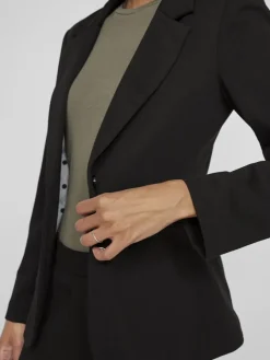 Vila Jacken*VISAGA L/S DOT DETAIL BLAZER/KA Black