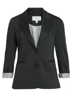 Vila Jacken*VISAGA L/S JERSEY BLAZER /KA Black