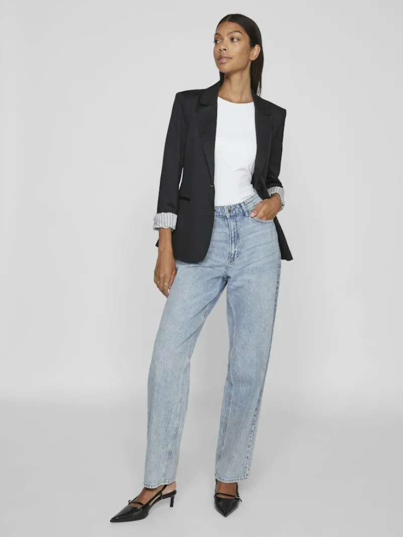 Vila Jacken*VISAGA L/S JERSEY BLAZER /KA Black