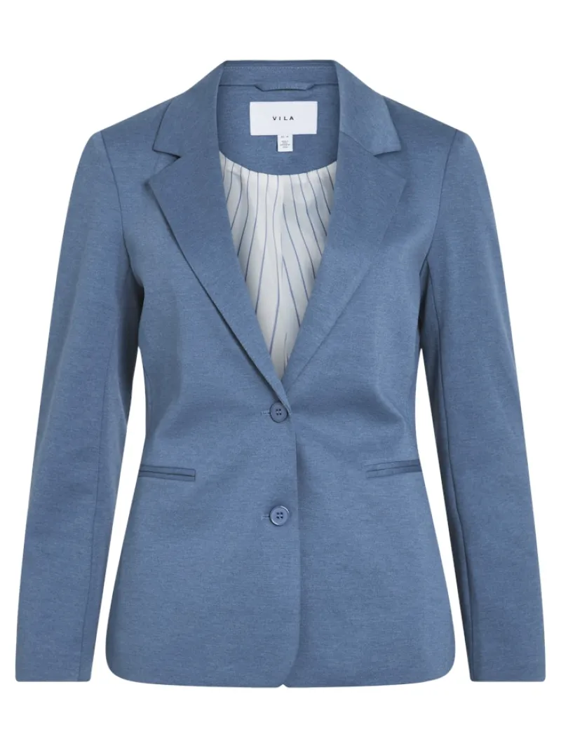 Vila Jacken*VISAGA L/S JERSEY BLAZER/3/KA coronet blue