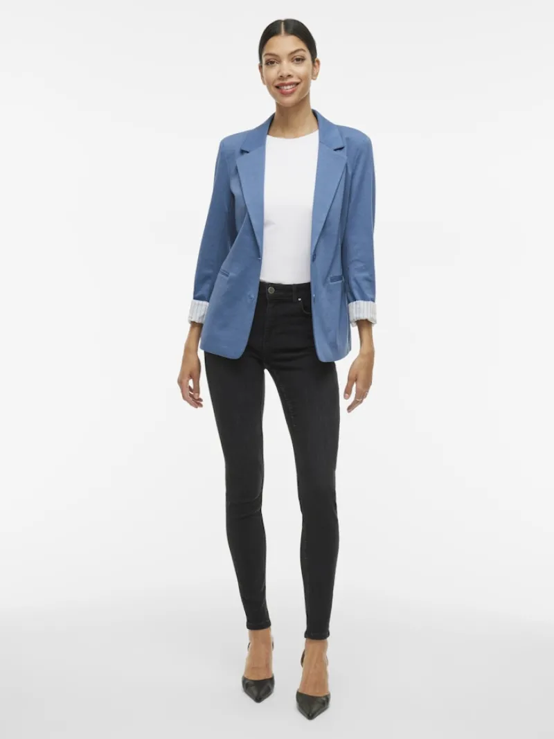Vila Jacken*VISAGA L/S JERSEY BLAZER/3/KA coronet blue