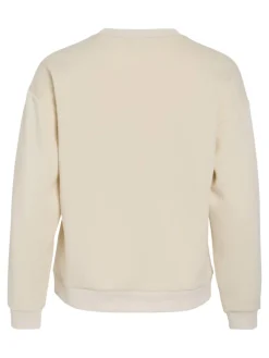 Vila Pullover & Sweatshirts*VISANDY L/S SWEAT TOP - NOOS birch