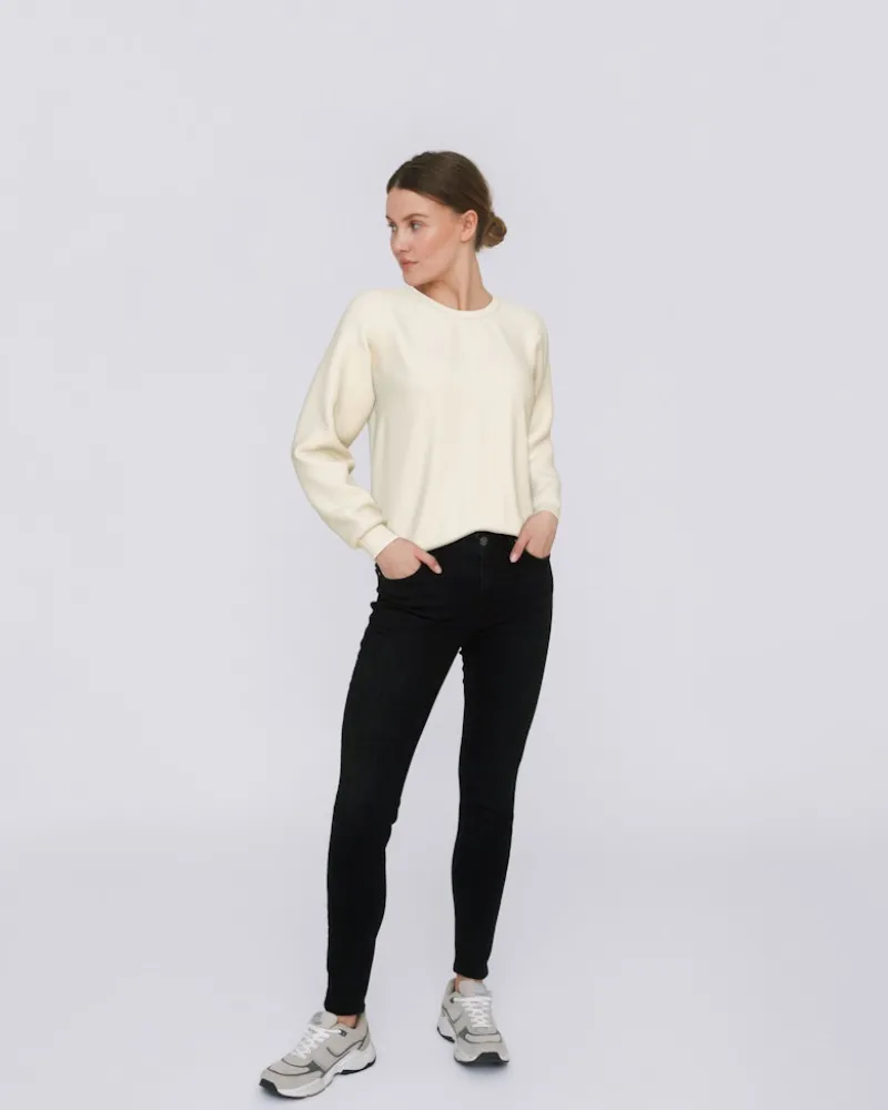 Vila Pullover & Sweatshirts*VISANDY L/S SWEAT TOP - NOOS birch