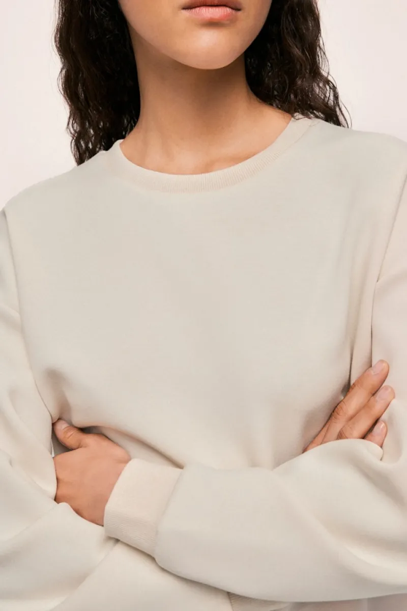 Vila Pullover & Sweatshirts*VISANDY L/S SWEAT TOP - NOOS birch