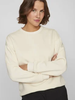 Vila Pullover & Sweatshirts*VISANDY L/S SWEAT TOP - NOOS birch