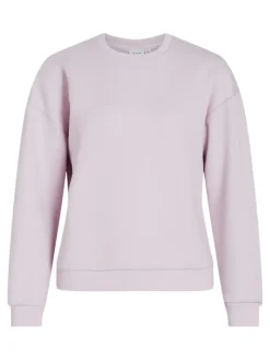 Vila Pullover & Sweatshirts*VISANDY L/S SWEAT TOP - NOOS winsome orchid