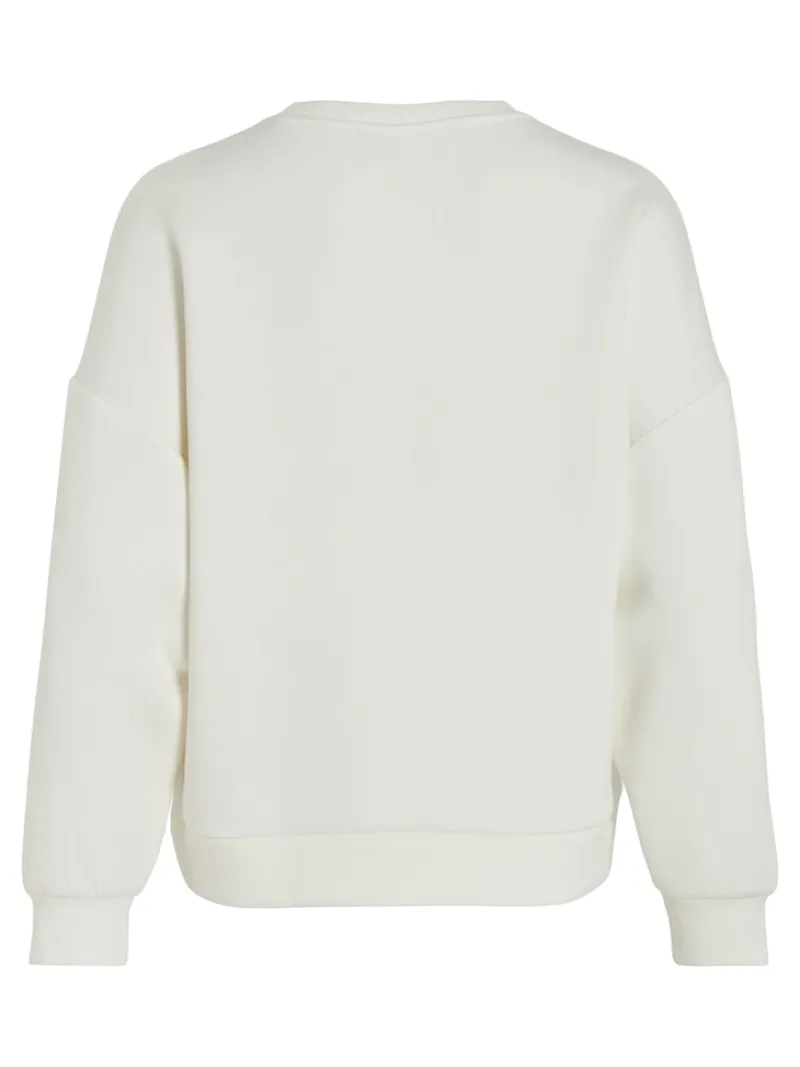 Vila Pullover & Sweatshirts*VISIF OVERSIZE SWEAT TOP optical snow1