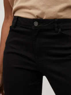 Vila Jeans*VISKINNIE GY RW SKINNY JEANS BLK/SU-NOOS Black Denim