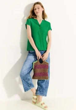 Cecil Blusen*Viskose Bluse fresh apple green