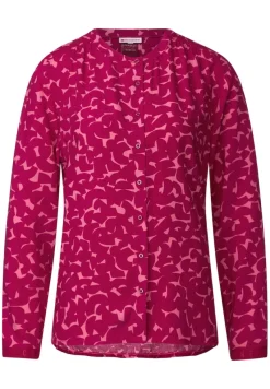 Street One Blusen*Viskose Bluse mit Print woody rose