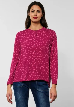 Street One Blusen*Viskose Bluse mit Print woody rose