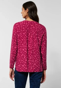 Street One Blusen*Viskose Bluse mit Print woody rose