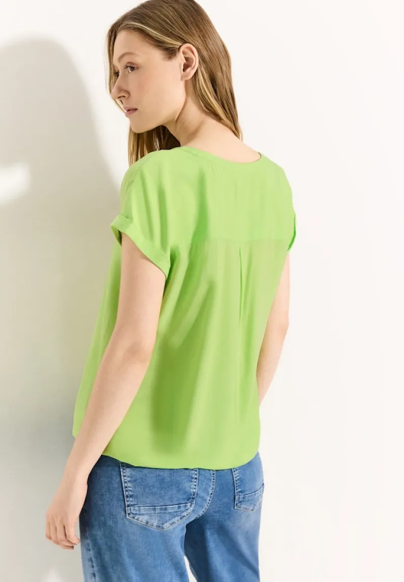 Cecil Blusen*Viskose Bluse soft lime