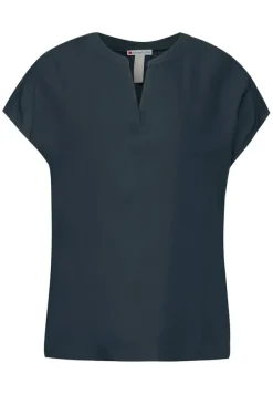 Street One Blusen*Viskose Blusenshirt cool vintage green