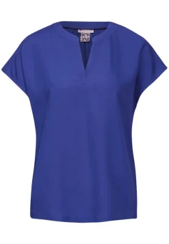 Street One Blusen*Viskose Blusenshirt intense royal blue