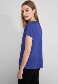 Street One Blusen*Viskose Blusenshirt intense royal blue