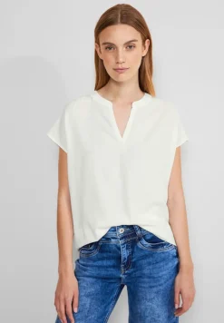 Street One Blusen*Viskose Blusenshirt off white