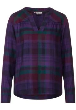 Street One Blusen*Viskose Karobluse intense pure lilac