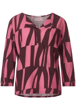 Street One Shirts*Viskose Printshirt legend rose