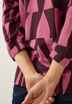 Street One Shirts*Viskose Printshirt legend rose