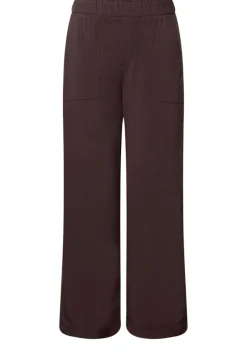 STREET ONE STUDIO Hosen*Viskose-Culotte fudge red