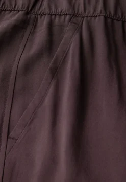 STREET ONE STUDIO Hosen*Viskose-Culotte fudge red