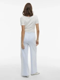 Vila Hosen*VISTRIPLO HW WIDE PANTS/1 regatta