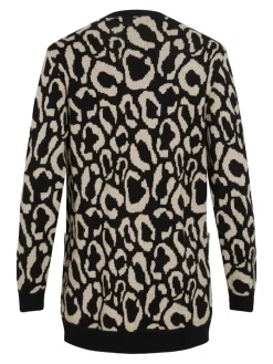 Vila Pullover & Sweatshirts*VITIF OPEN L/S KNIT CARDIGAN - NOOS black beauty